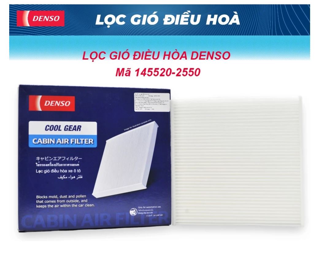 Lọc Gió Điều Hòa DENSO Cool Gear chính hãng