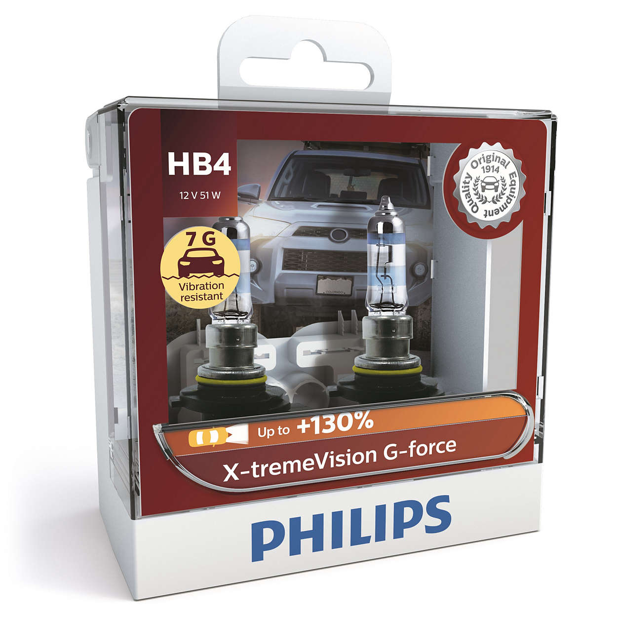 Đèn pha Halogen Philips Xtreme Vision G Force +130%