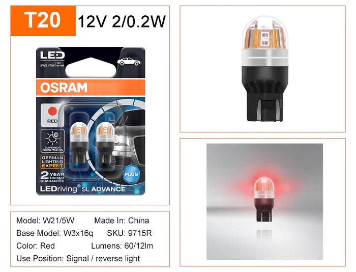 Đèn LED Tín hiệu Osram Advance Plus