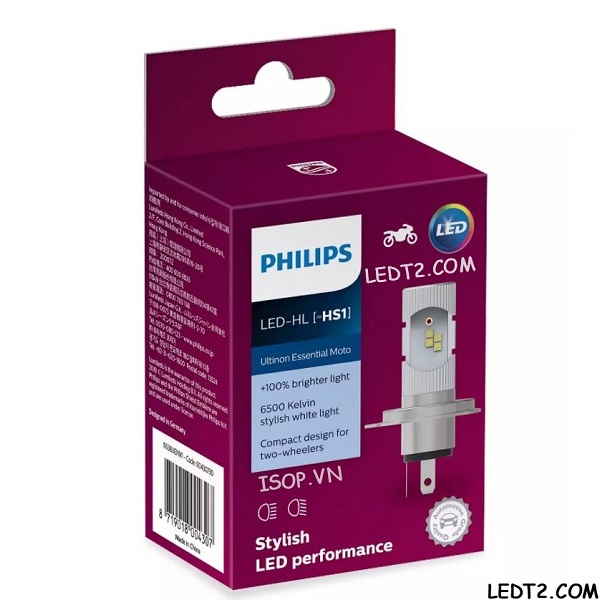 Đèn pha LED Philips Ultinon Essential Moto HS1