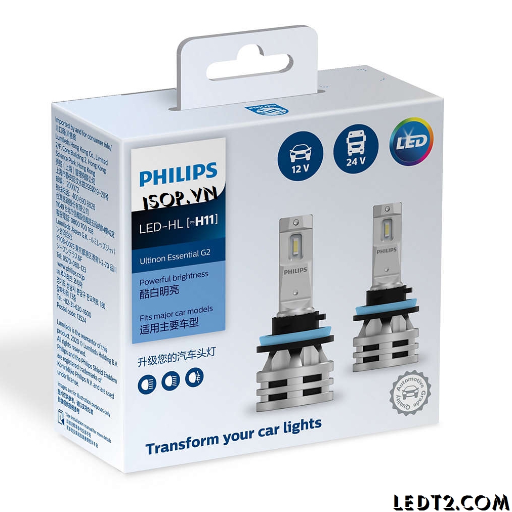 Đèn pha LED Philips Ultinon Essential Gen 2