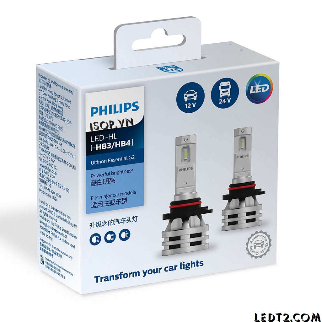 Đèn pha LED Philips Ultinon Essential Gen 2