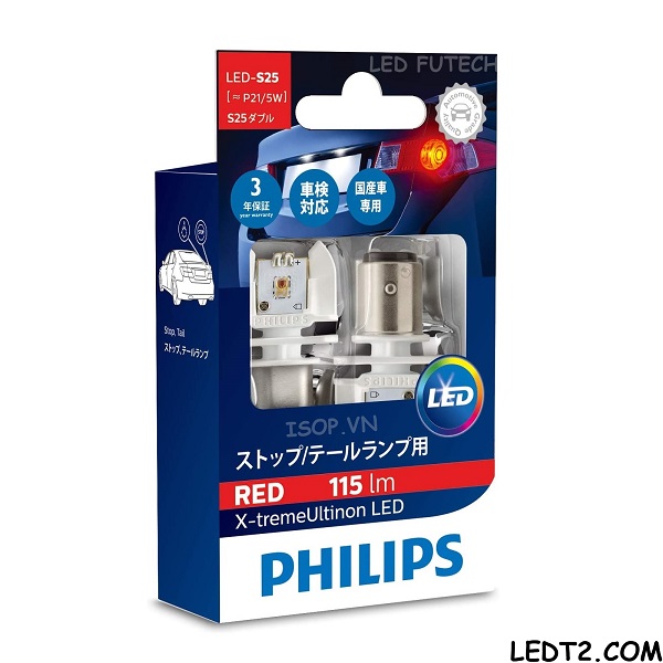 LED Philips Xtreme Ultinon S25 P21 115 Lumen