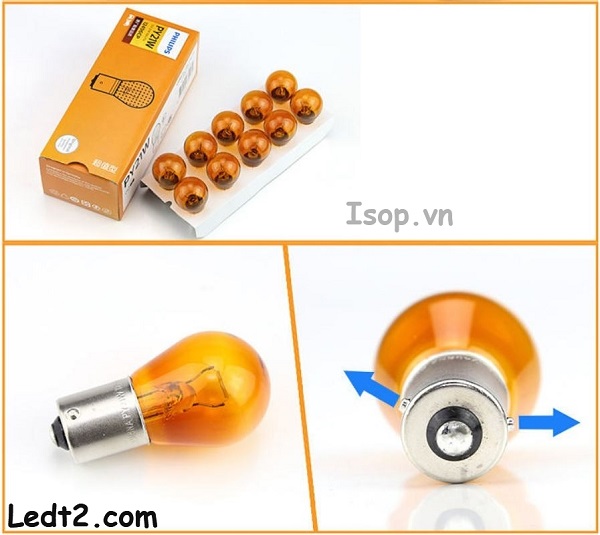 Đèn xi nhan halogen Philips S25 PY21W