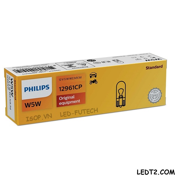 Đèn Halogen Philips T10, S25