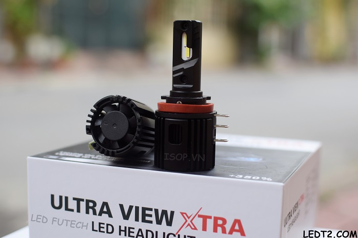 Đèn pha LED Ultra View chân H15 +250%