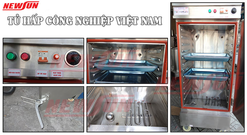 chi tiết kĩ thuật tủ nấu cơm Việt Nam