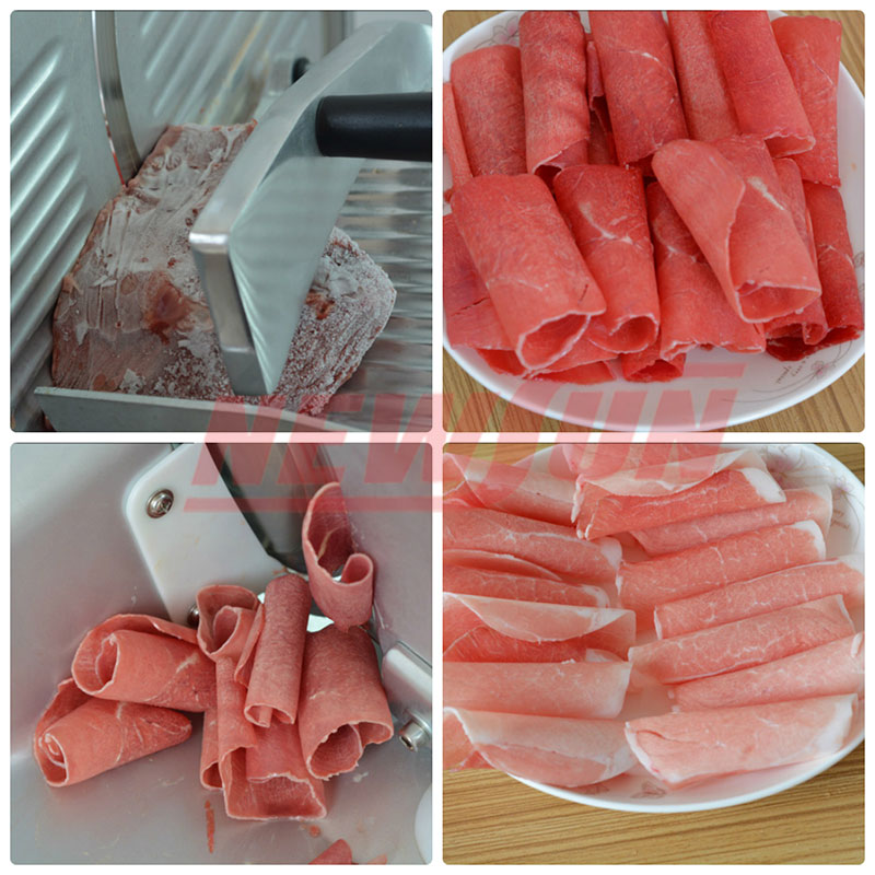 hình ảnh thịt thái thực tế