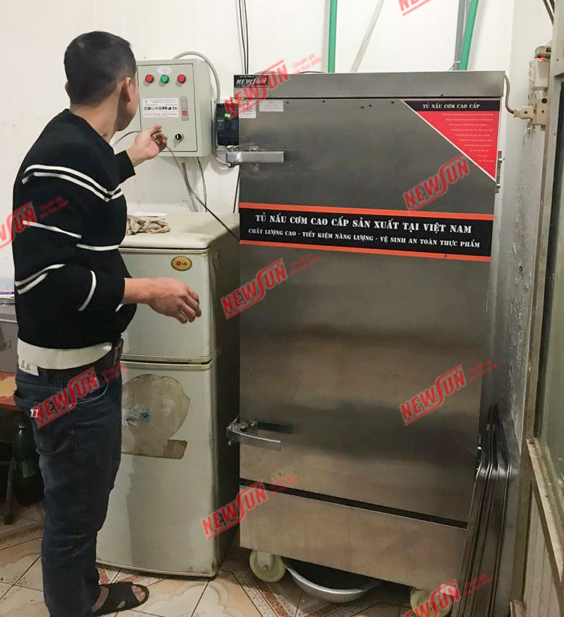 Tủ nấu cơm dùng điện Việt Nam Tủ nấu cơm dùng điện Việt Nam