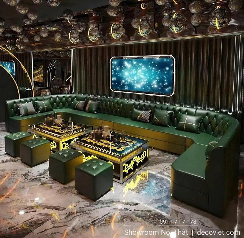 Sofa karaoke cao cấp mang lại trải nghiệm giải trí thoải mái