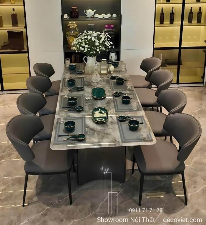 Bàn ăn 2m cho biệt thự sang trọng