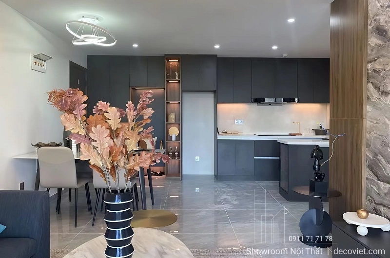 Thi công hoàn thiện nội thất bếp đẹp, tối ưu công năng