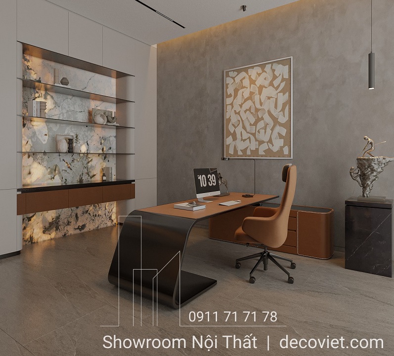 thiết kế thi công phòng làm việc