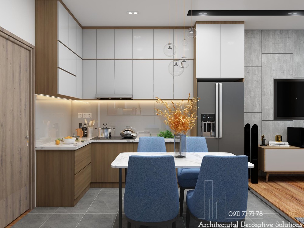 Thiết Kế Nội Thất Căn Hộ Saigon South Residences 3 Phòng Ngủ