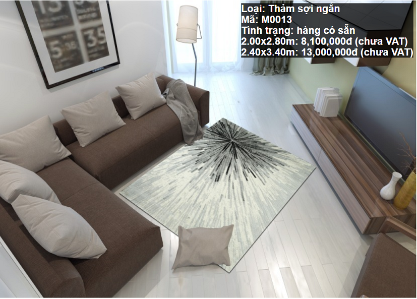 Thảm Trải Sofa M0013