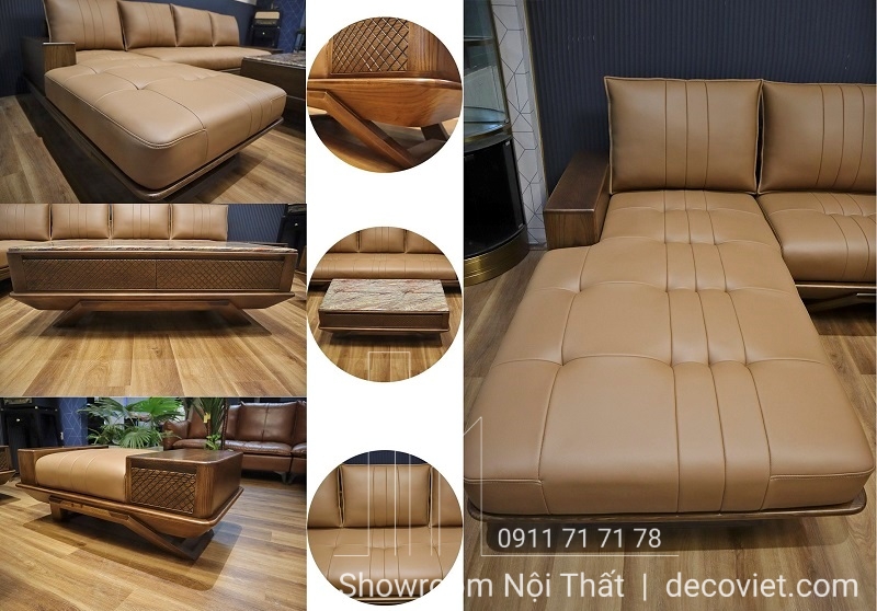 Ghế Sofa Gỗ Cao Cấp 555T