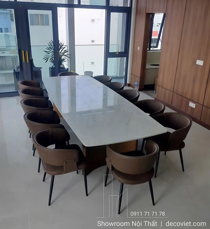 Bàn Ăn 12 Người Mặt Đá 3m2 2891S