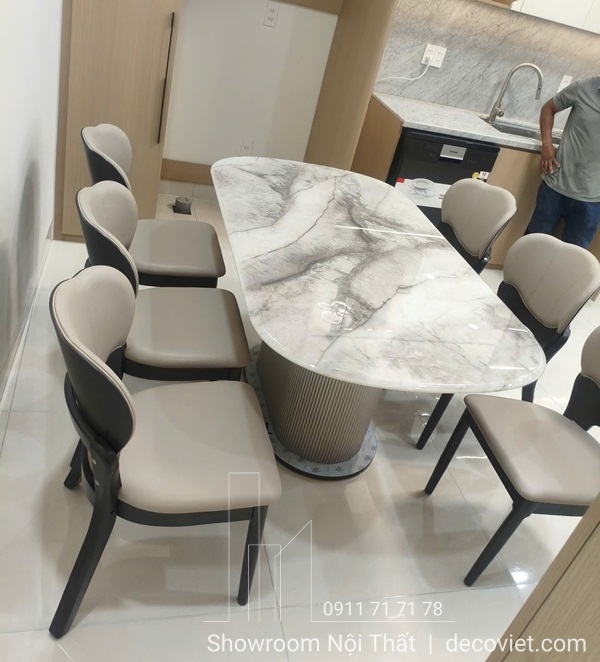 Bàn Ăn Mặt Đá Đẹp Hiện Đại 2943S