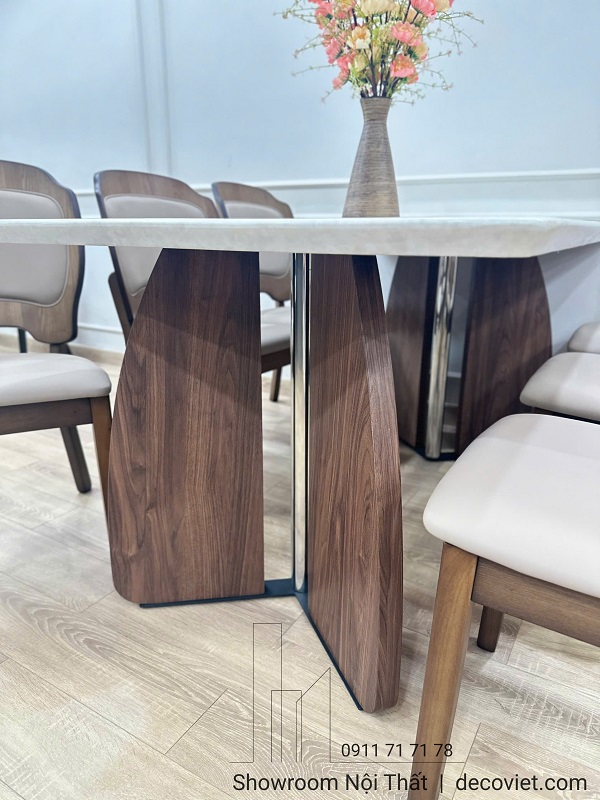 Bàn Ăn Gỗ 6 Ghế Nhập Khẩu 2837S thiết kế chuẩn xu hướng