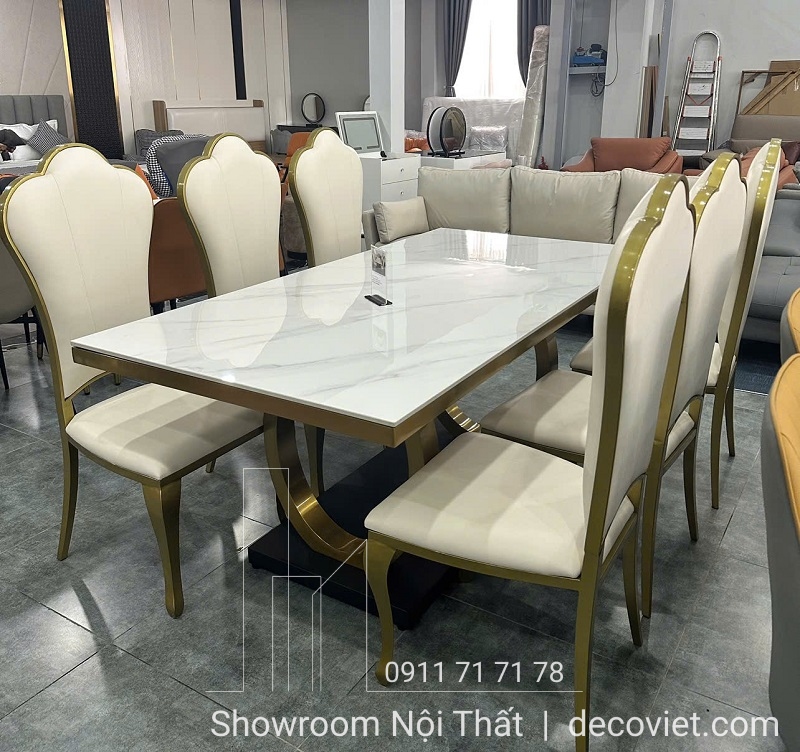 Bàn Ăn Tân Cổ Điển Giá Rẻ 2363S
