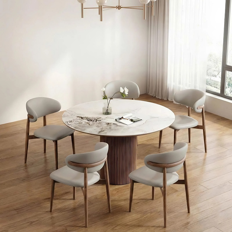 Bàn Ăn Tròn 4 Ghế Giá Rẻ 2937S