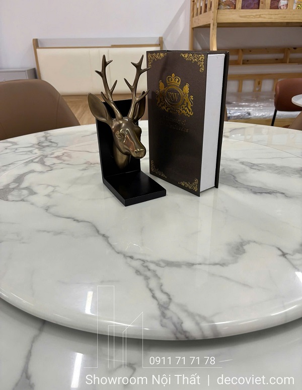 Bàn Ăn Tròn 8 Ghế Cao Cấp 2860S giải pháp hoàn hảo cho không gian ăn uống hiện đại