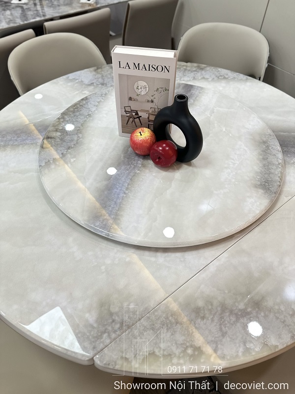 Bàn Ăn Tròn Gấp Gọn 2823S nhập khẩu, đẹp