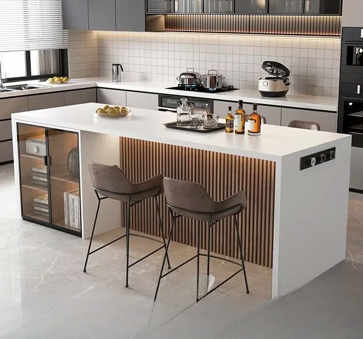 Bàn Đảo Bếp Nhập Khẩu 2347S - Nội Thất Đẹp Cho Phòng Bếp!