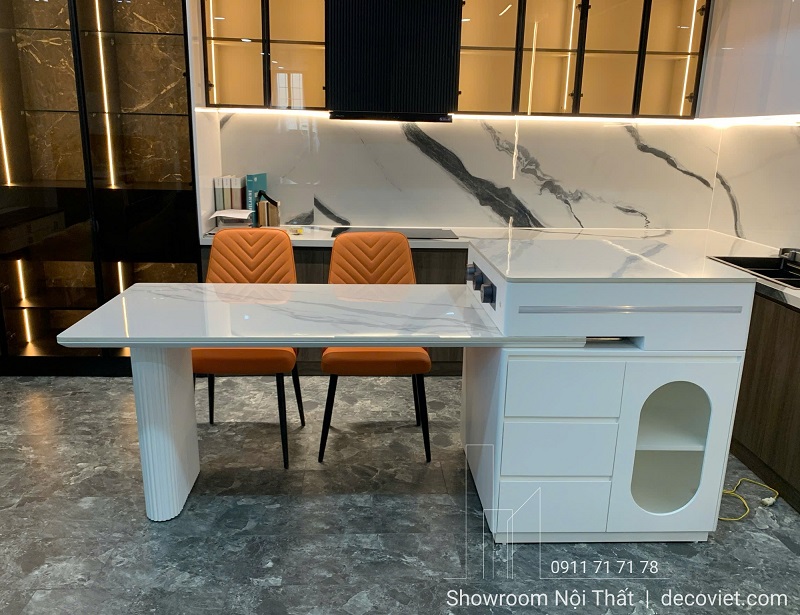 Bàn Đảo Kết Hợp Bàn Ăn Thông Minh 2878S thiết kế hiện đại, tiện lợi cho gia đình