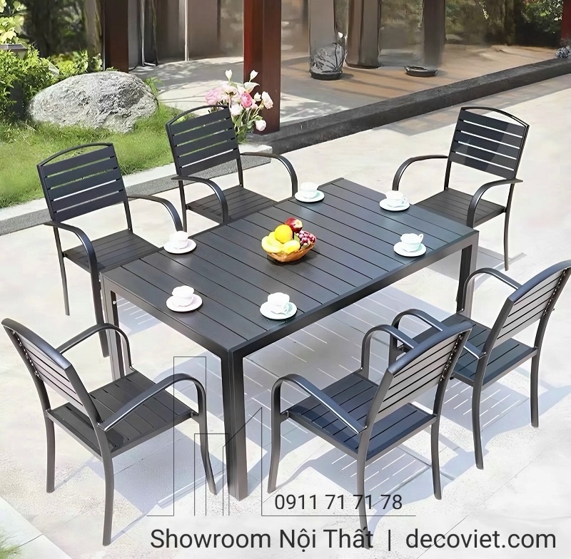 Bàn Ghế Ngồi Sân Vườn Đẹp 2043T