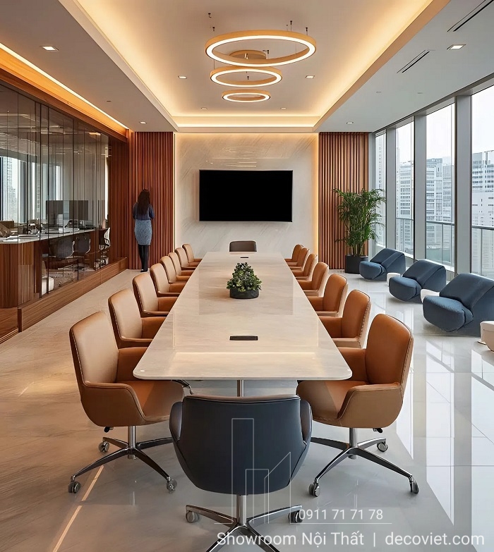 Bàn Ghế Phòng Họp Hiện Đại 3019S