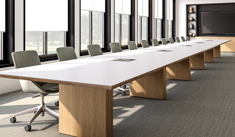 Bàn Họp Dài 20 Người Hiện Đại 3026S cho phòng họp doanh nghiệp lớn