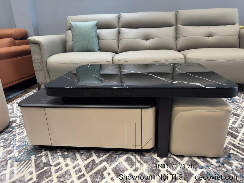 Bàn Sofa Kèm Đôn 499S