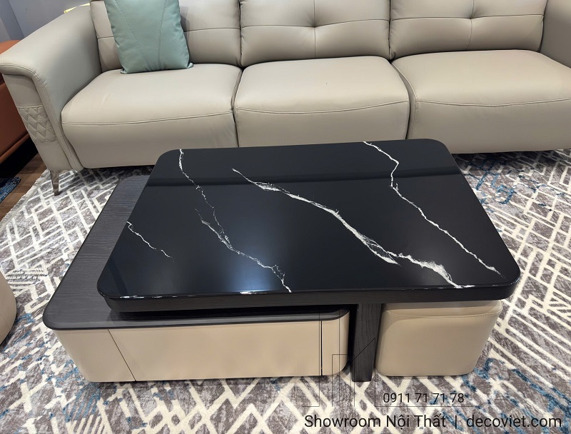 Bàn Sofa Kèm Đôn 499S