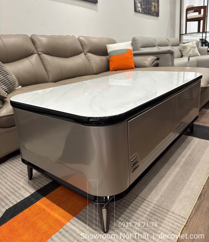 Bàn Sofa Nhập Khẩu Mặt Đá 449S