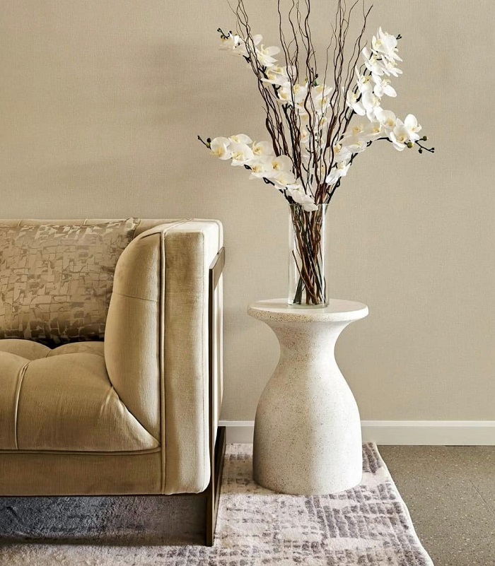 Bàn Tab Decor Hiện Đại 1274S phong cách tối giản, đặt cạnh sofa phòng khách