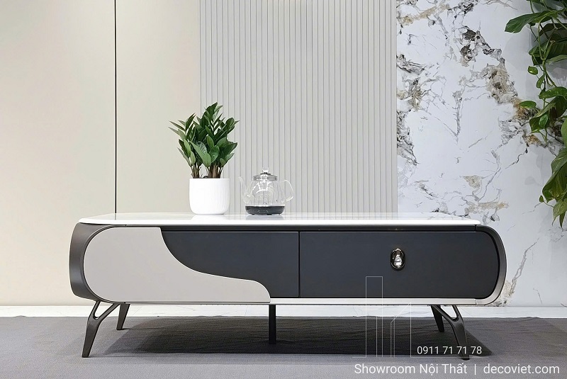 Bàn Trà Chữ Nhật Hiện Đại 470S phù hợp nhiều không gian phòng khách