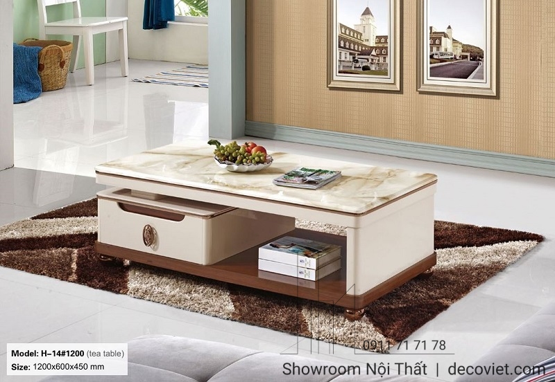 Bàn Trà Mặt Đá Nhập Khẩu 407S