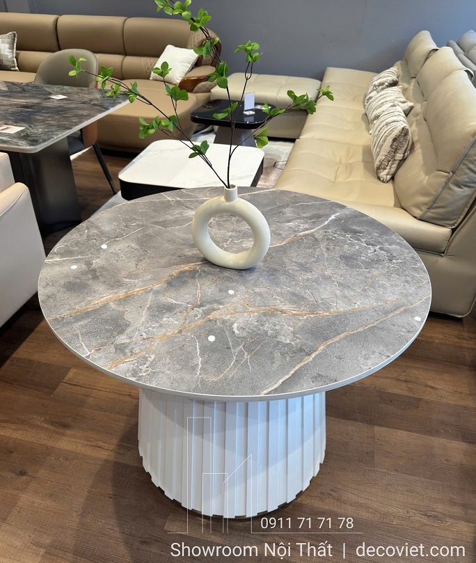 Bàn Tròn Nhỏ 4 Ghế Hiện Đại 2791S, mặt đá cao cấp, tiết kiệm diện tích hiệu quả