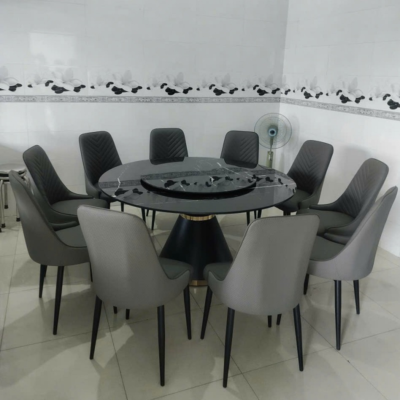 Bàn Tròn Xoay 1m5 10 Ghế Giá Rẻ 2859S - giải pháp hoàn hảo cho gia đình đông người