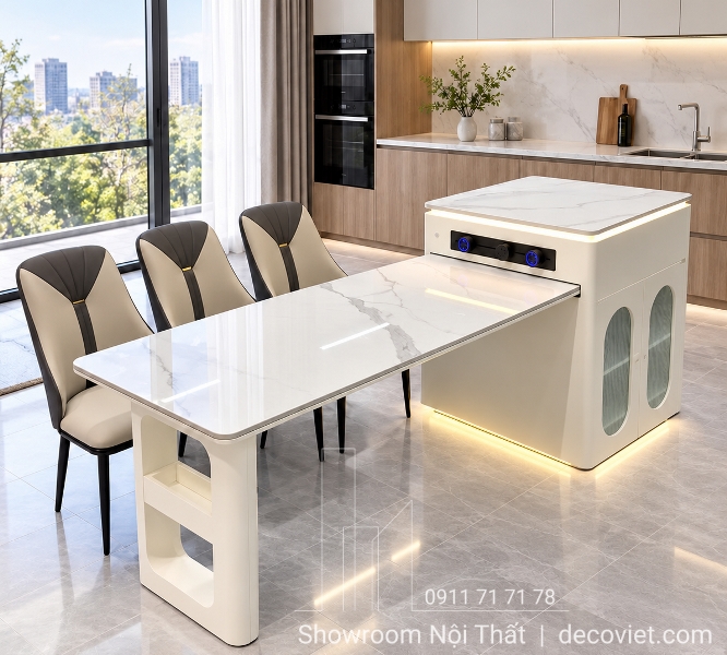 Đảo Bếp Kết Hợp Bàn Ăn Thông Minh 2930S