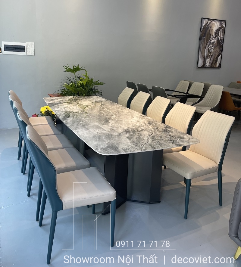 Bộ Bàn Ăn 10 Ghế 1301S | Bộ Bàn Ăn Mặt Đá Nhập Khẩu 2023 Bộ Bàn Ăn 10 Ghế 1301S | Bộ Bàn Ăn Mặt Đá Nhập Khẩu 2023