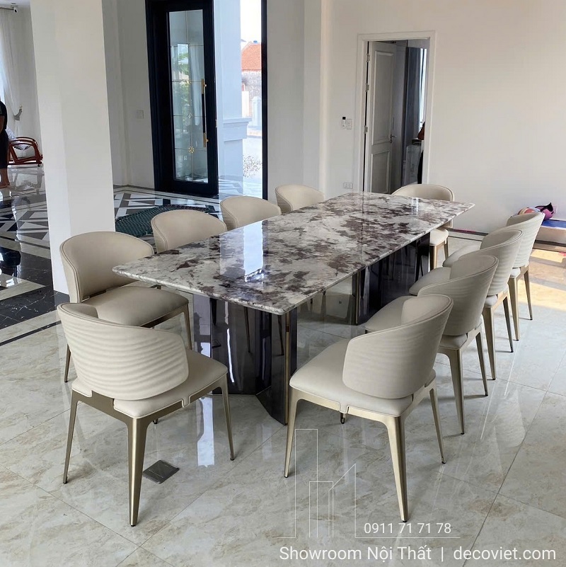 Bộ Bàn Ăn 10 Ghế Cao Cấp Hiện Đại 2931S