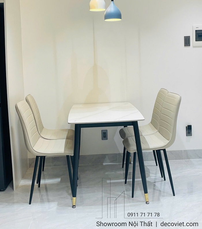 Bộ Bàn Ăn 4 Ghế Giá Rẻ 2406S