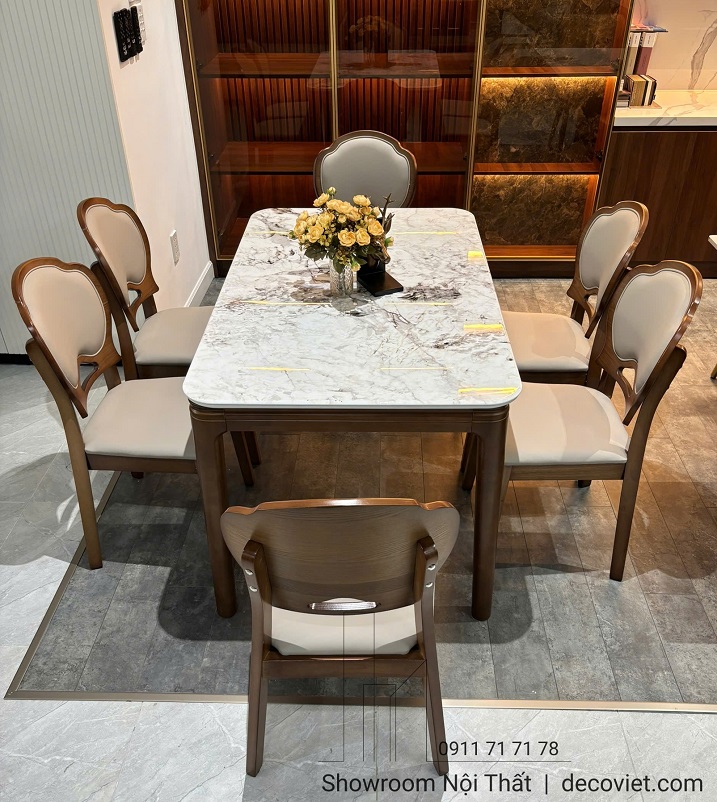 Bộ Bàn Ăn Gỗ 6 Ghế 2899S