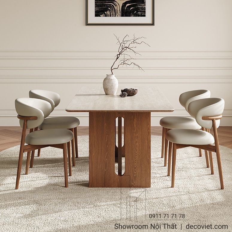 Bộ Bàn Ăn Gỗ Hiện Đại 2919S