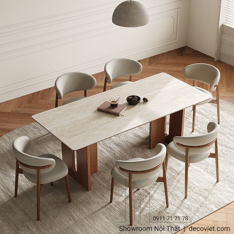 Bộ Bàn Ăn Gỗ Hiện Đại 2919S