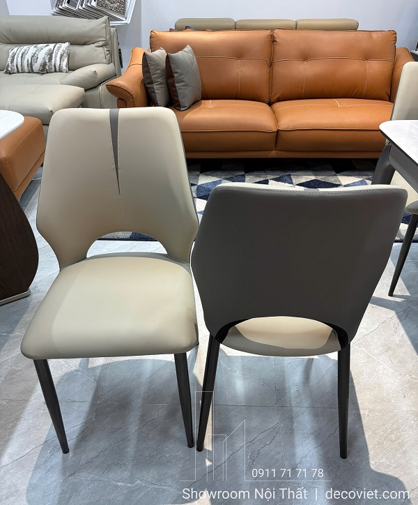 ghế ăn bọc da nhập khẩu êm ái, ngồi thoải mái