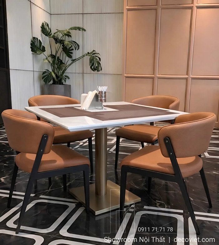 Bộ Bàn Ăn Nhà Hàng 4 Ghế 2929S