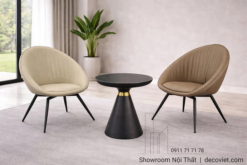 Bộ Bàn Ghế Cafe Hiện Đại 146T